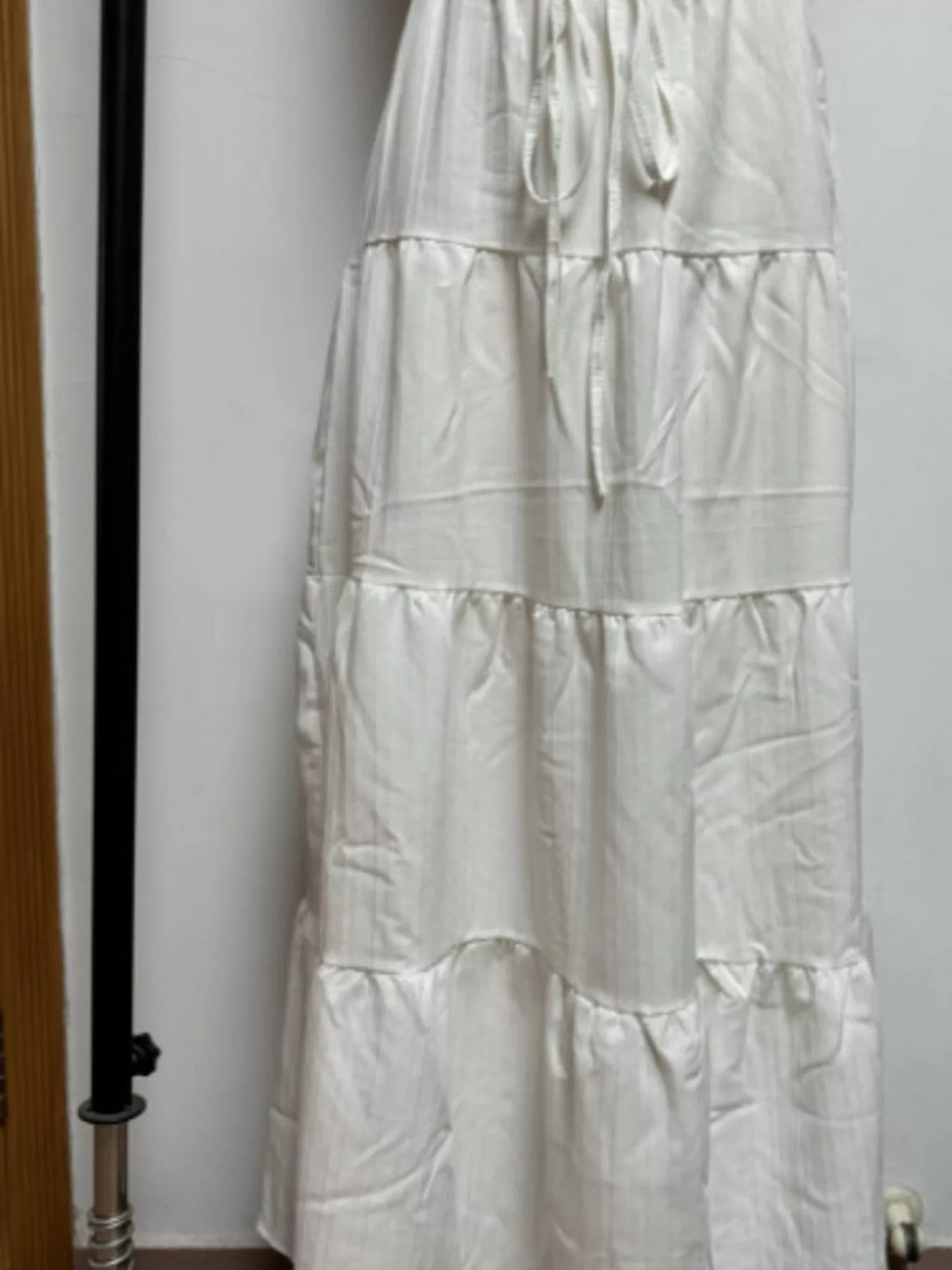 Sarah Express Women's Flowy Tiered Maxi Skirt