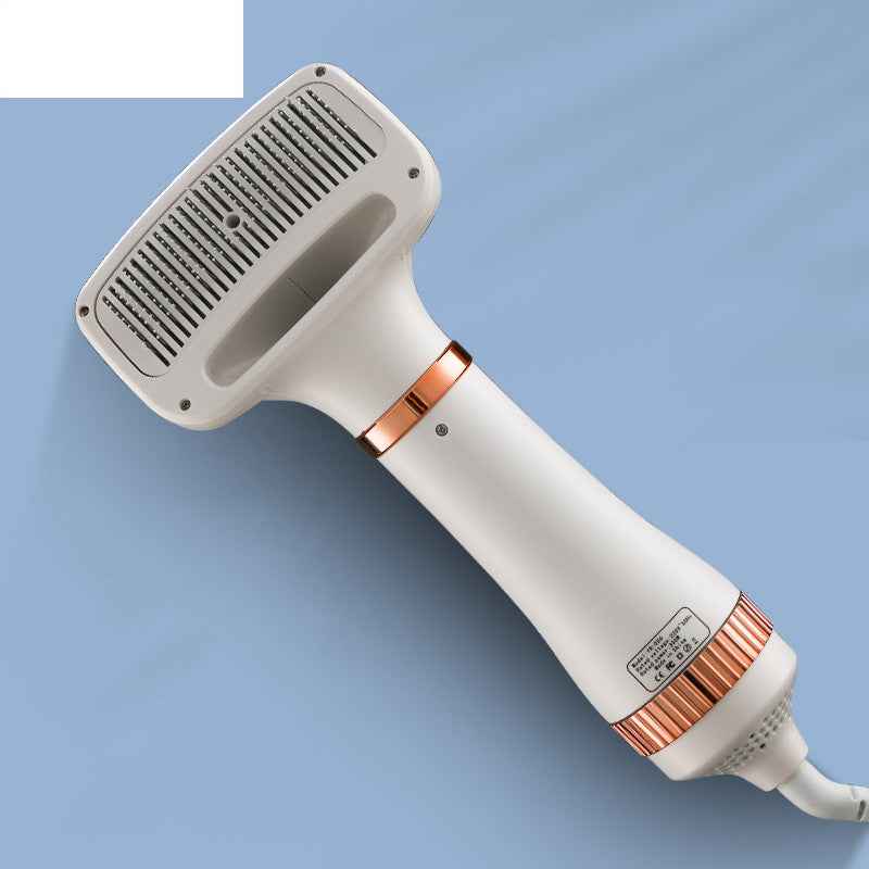 Sarah Express Professional Pet Hair Dryer for Dogs & Cats - 3-Speed Grooming Blow Dryer with Low Noise Oneclick hair removal golden