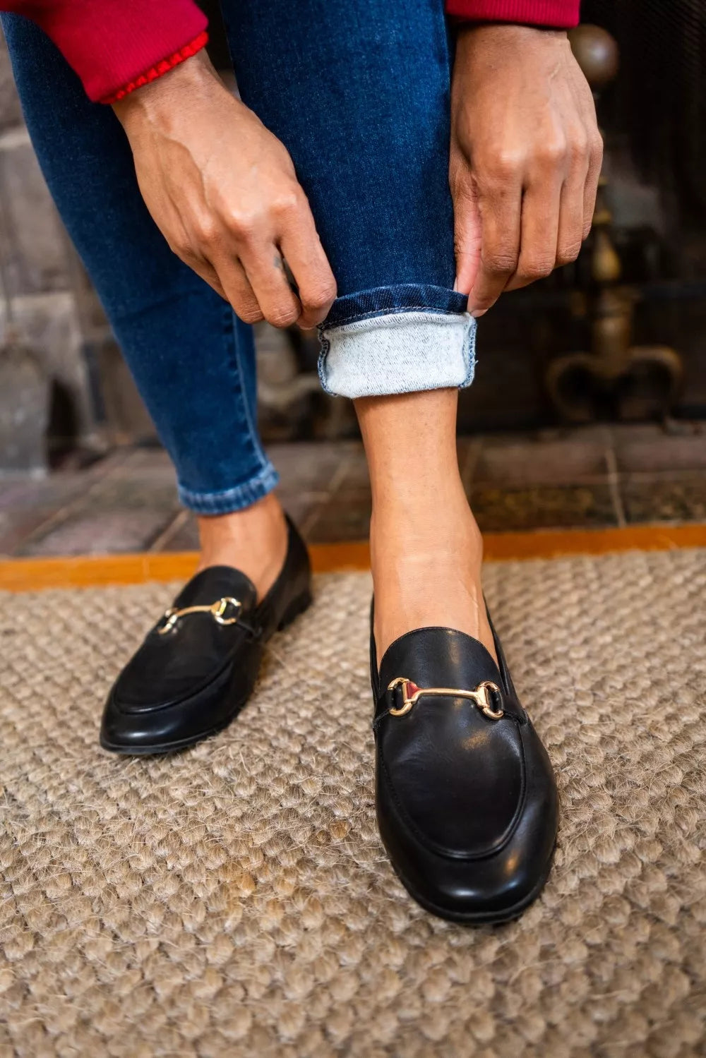 Sarah Express Women's Washed Thermal Skinny Jeans Plus Size