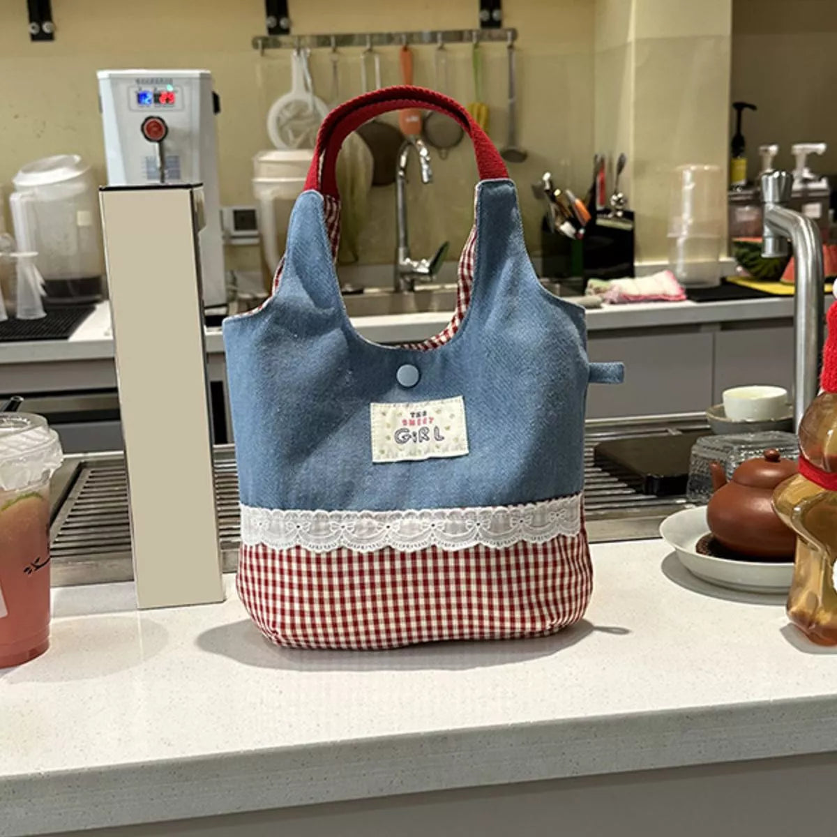 Sarah Express Women's Printed Canvas Handbag