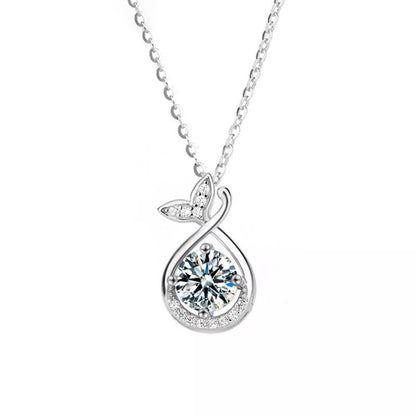 Sarah Express Women's 1 Carat Moissanite Pendant Necklace
