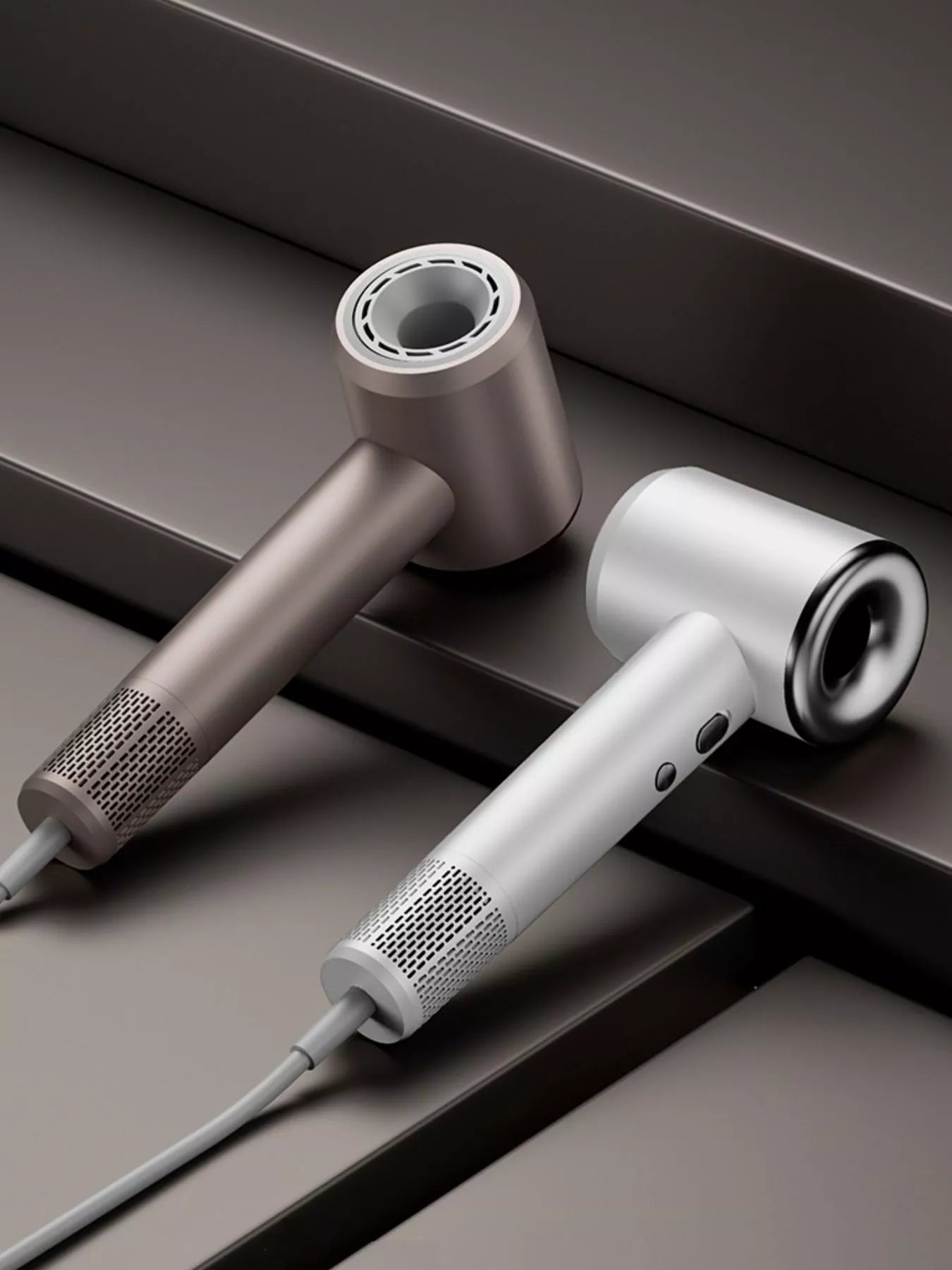 Sarah Express Professional Multi-Speed Hair Dryer with Negative Ion Technology White European plug