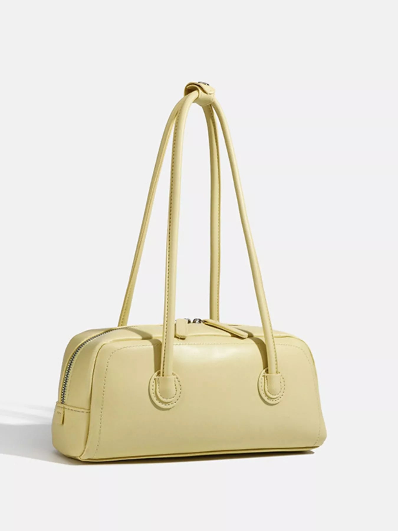 Sarah Express Women's Solid Color Leather Shoulder Bag