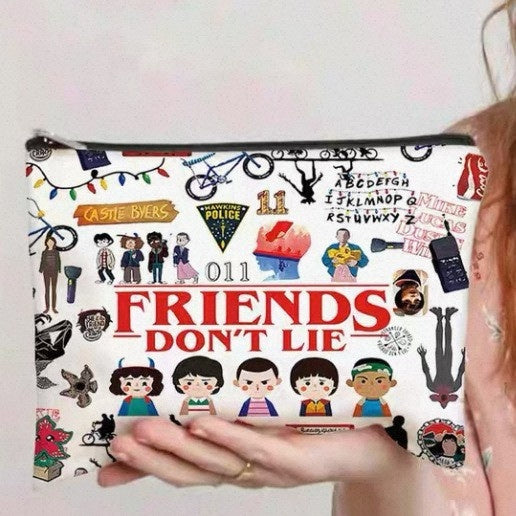 Sarah Express Women's Canvas Clutch Bag with English Letter Print - Waterproof Minimalist Everyday Purse