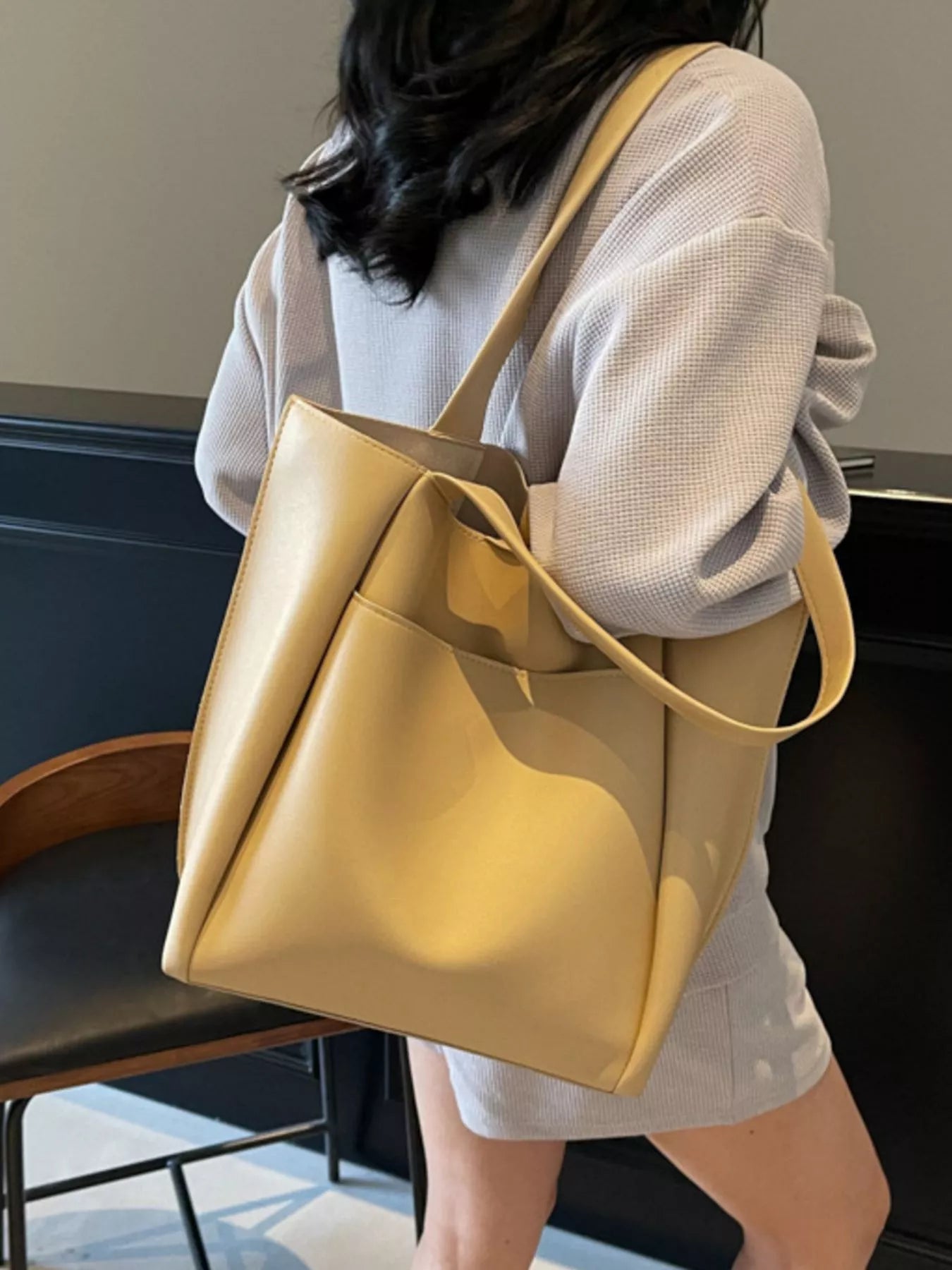 Sarah Express Women's PU Leather Shoulder Bag