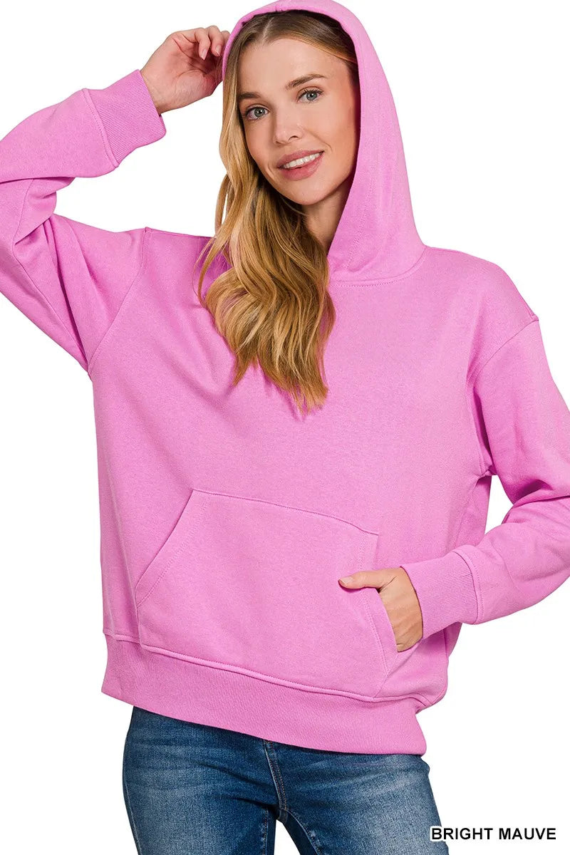 Sarah Express Women's Fleece Kangaroo Pocket Hoodie