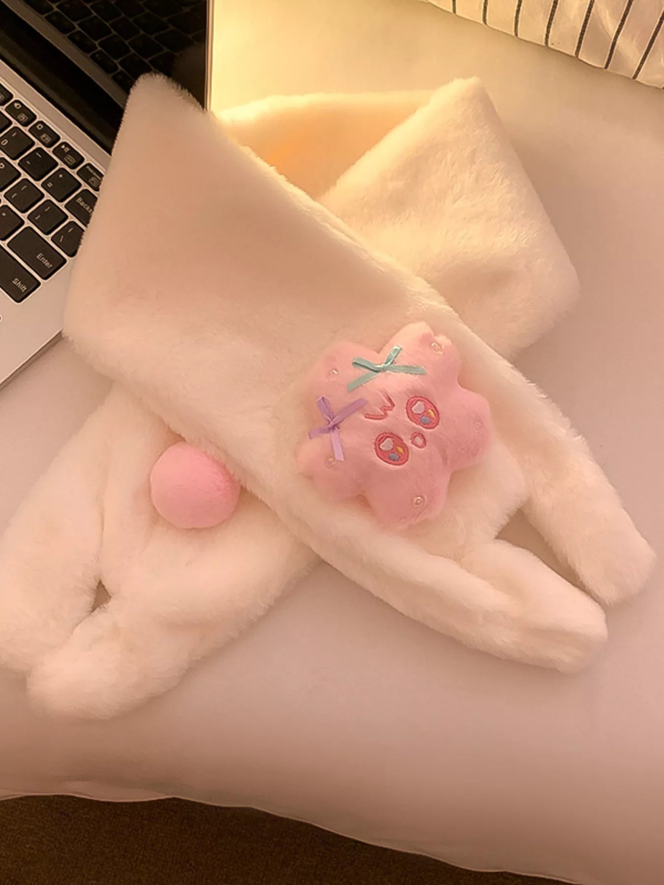 Sarah Express Star Plush Gloves - Cozy Winter Gloves for Women