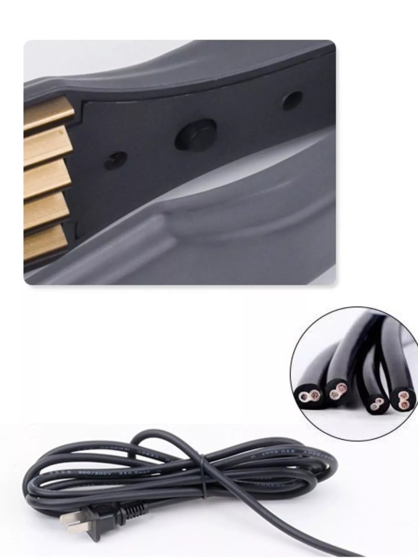 Sarah Express 2-in-1 Hair Curler and Straightener - Dual Function Styling Iron for Water Wave Curls