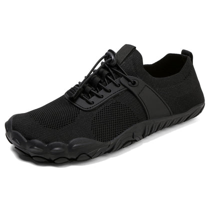 Sarah Express Breathable Five-Toe Hiking Shoes - Non-Slip Outdoor Adventure Footwear Black
