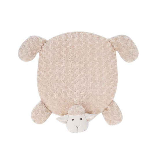 Sarah Express Sheep Shaped Floor Mat Chenille Carpet Cushion Pad Home Decor