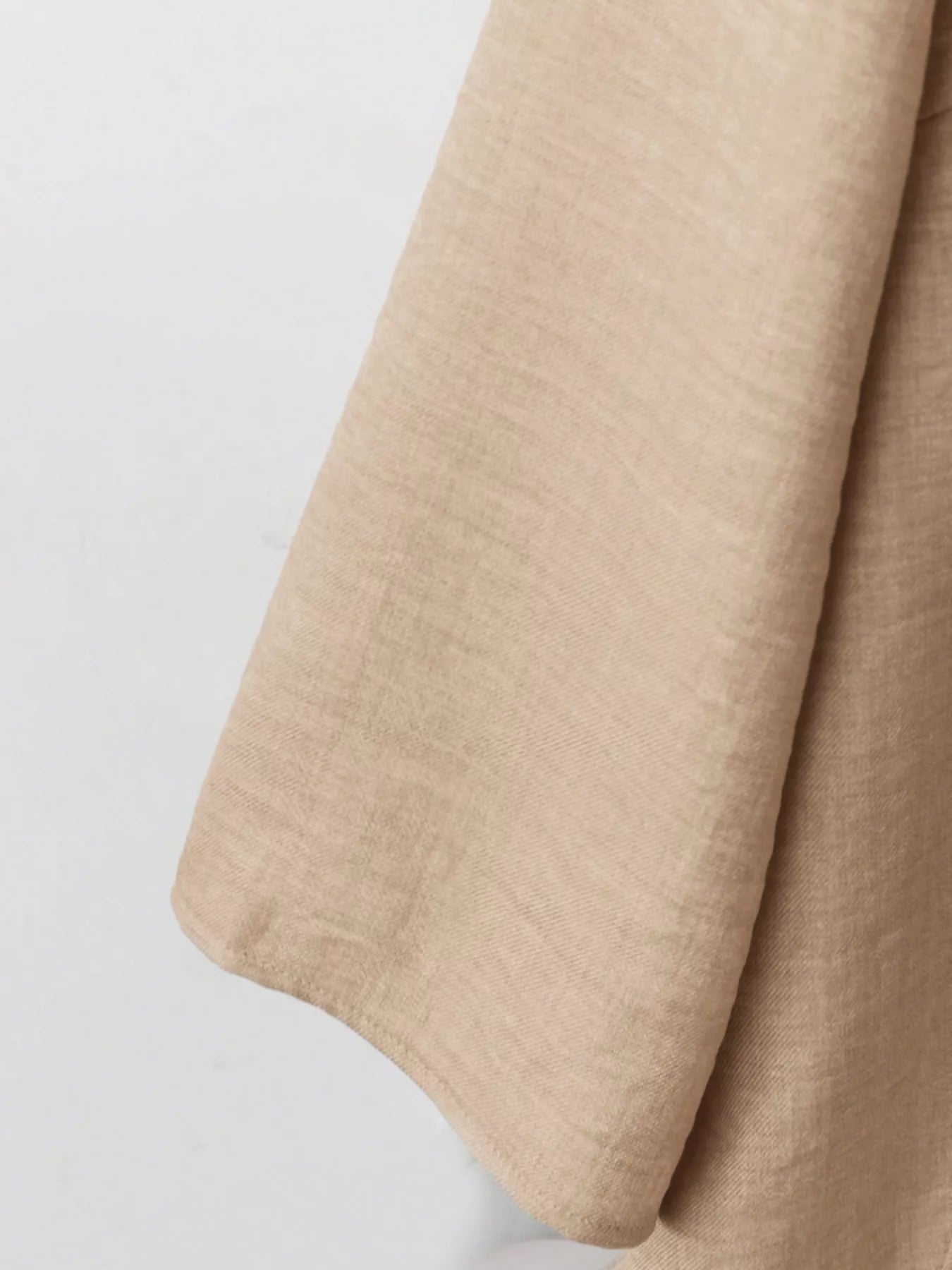 Sarah Express Women's Plus Size V-Neck Long Sleeve Top and Pants Set