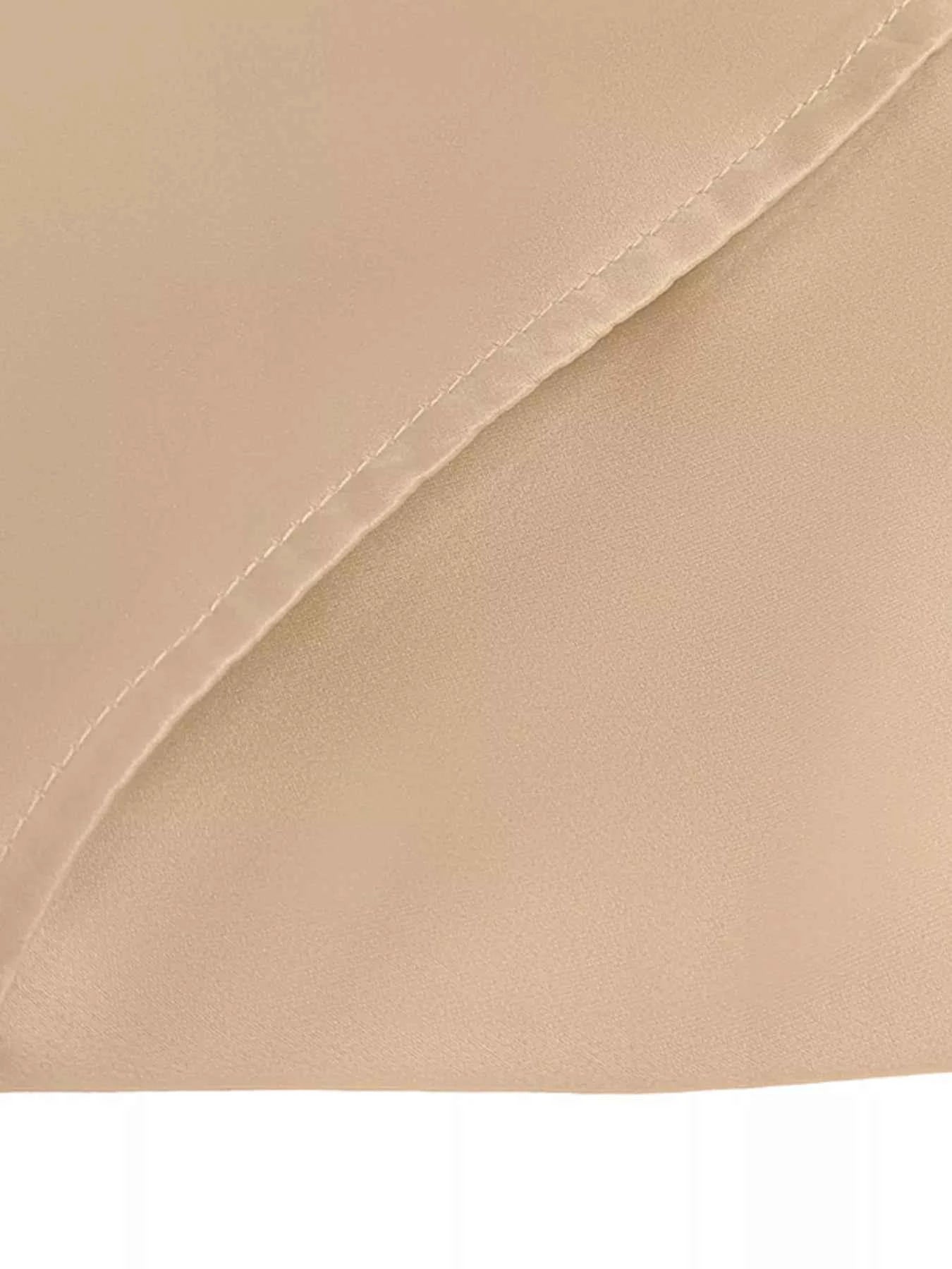 Satin Wrap Midi Dress with Pockets