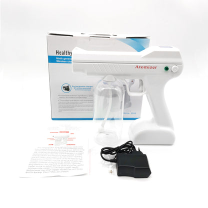 Sarah Express Wireless Nano Atomizing Spray Gun - Rechargeable Handheld Disinfection Fogger 800ml