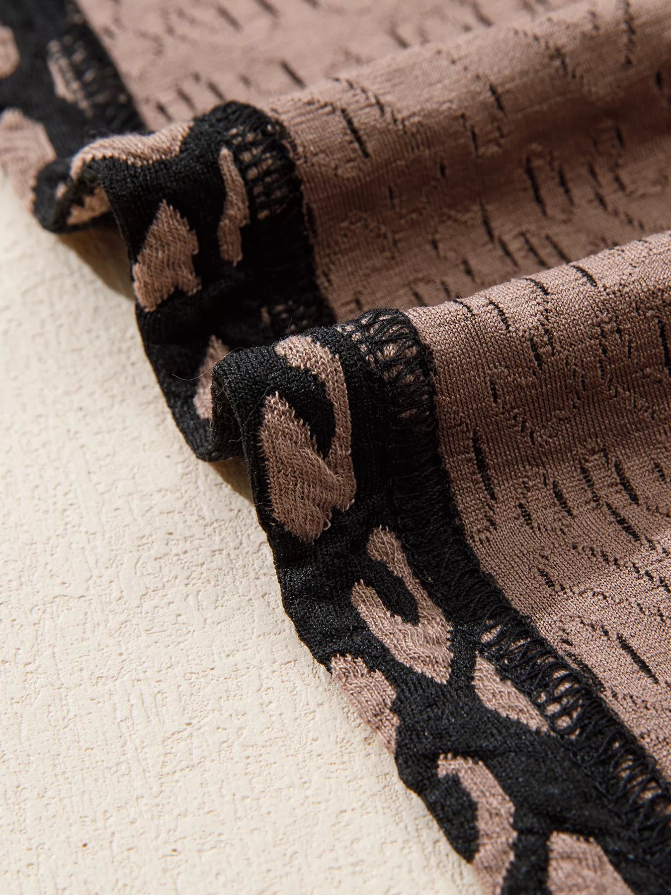 Sarah Express Women's Leopard Print Bubble Sleeve Shift Mini Dress