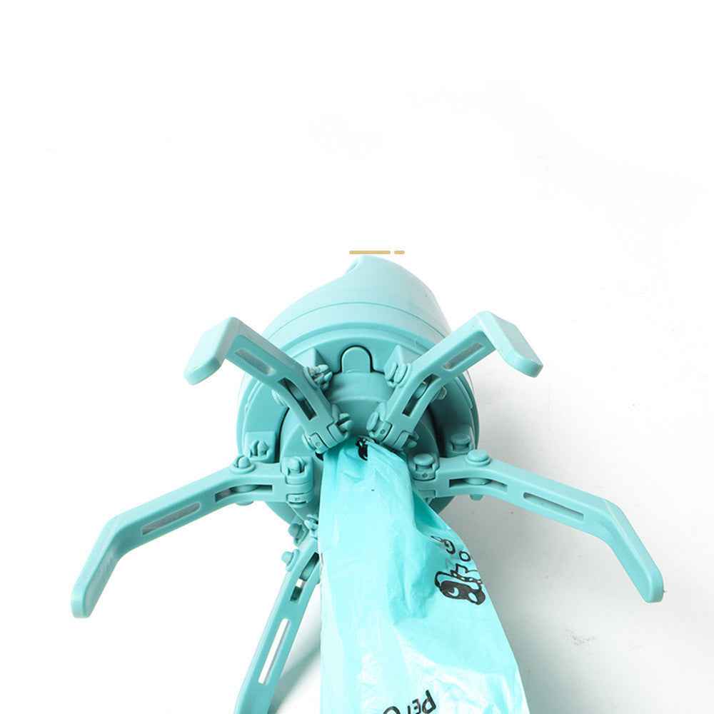 Sarah Express Dog Pooper Scooper with Built-in Bag Dispenser - Portable Pet Waste Pickup Tool