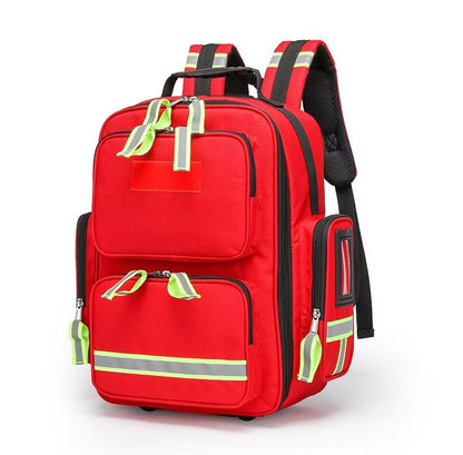Sarah Express Medical Emergency Backpack – Waterproof Oxford Travel Bag | Sarah Express Red