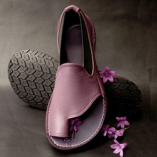 Sarah Express Women's Summer Fashion Sandals - Round Toe Slip-On Comfortable Shoes