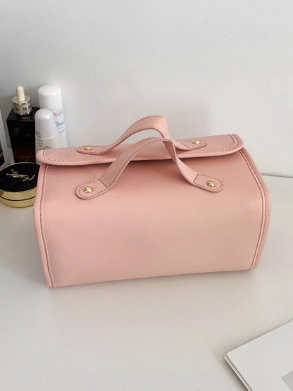 Sarah Express Women's Top Handle Makeup Bag Pink ONESIZE