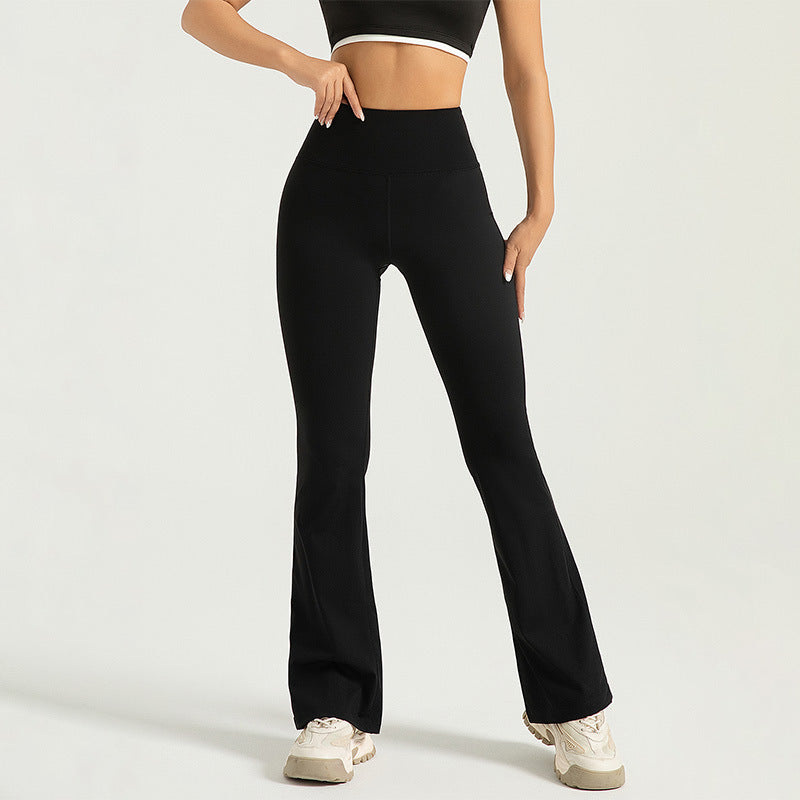 Sarah Express Women's High Waist Flared Yoga Pants Lifting Compression Leggings