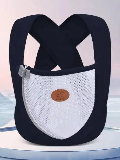 Sarah Express Women's Breathable Mesh Baby Wrap Dark Navy One Size