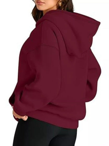 Sarah Express Women's Kangaroo Pocket Long Sleeve Hoodie