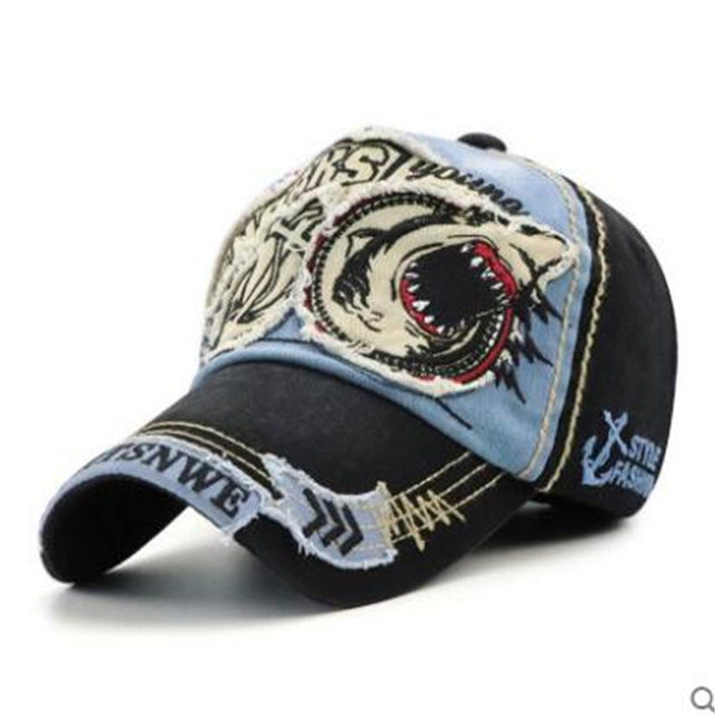 Sarah Express Women's Embroidered Baseball Cap Korean Style Adjustable Casual Cap
