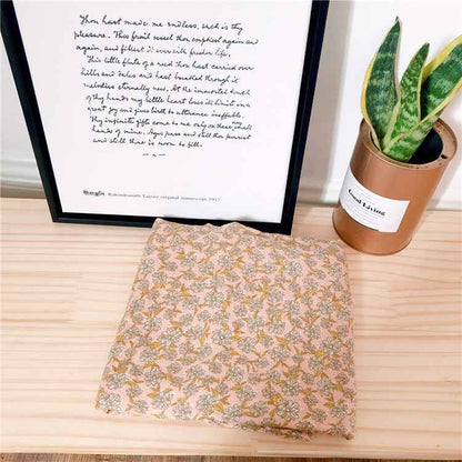 Sarah Express Bamboo Cotton Gauze Blanket - Soft Breathable Lightweight Throw 120x120cm