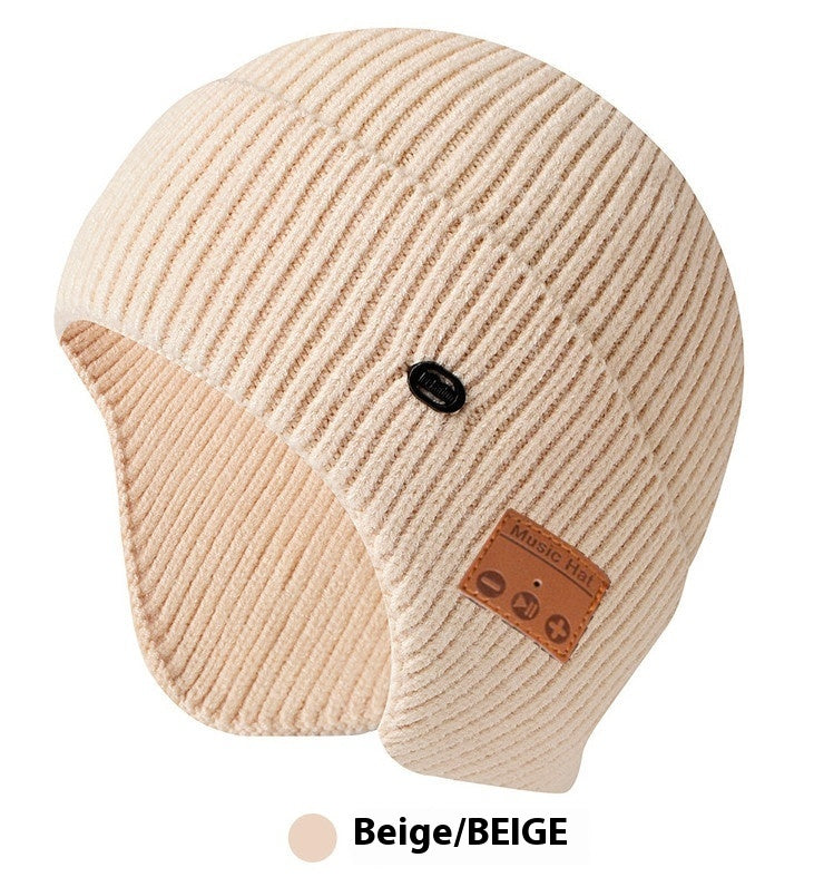 Sarah Express Wireless Bluetooth Beanie Knitted Winter Hat USB Rechargeable