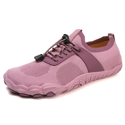 Sarah Express Breathable Five-Toe Hiking Shoes - Non-Slip Outdoor Adventure Footwear Pink