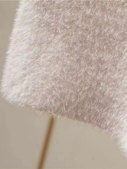 Sarah Express Women's Plush Knit Mini Skirt