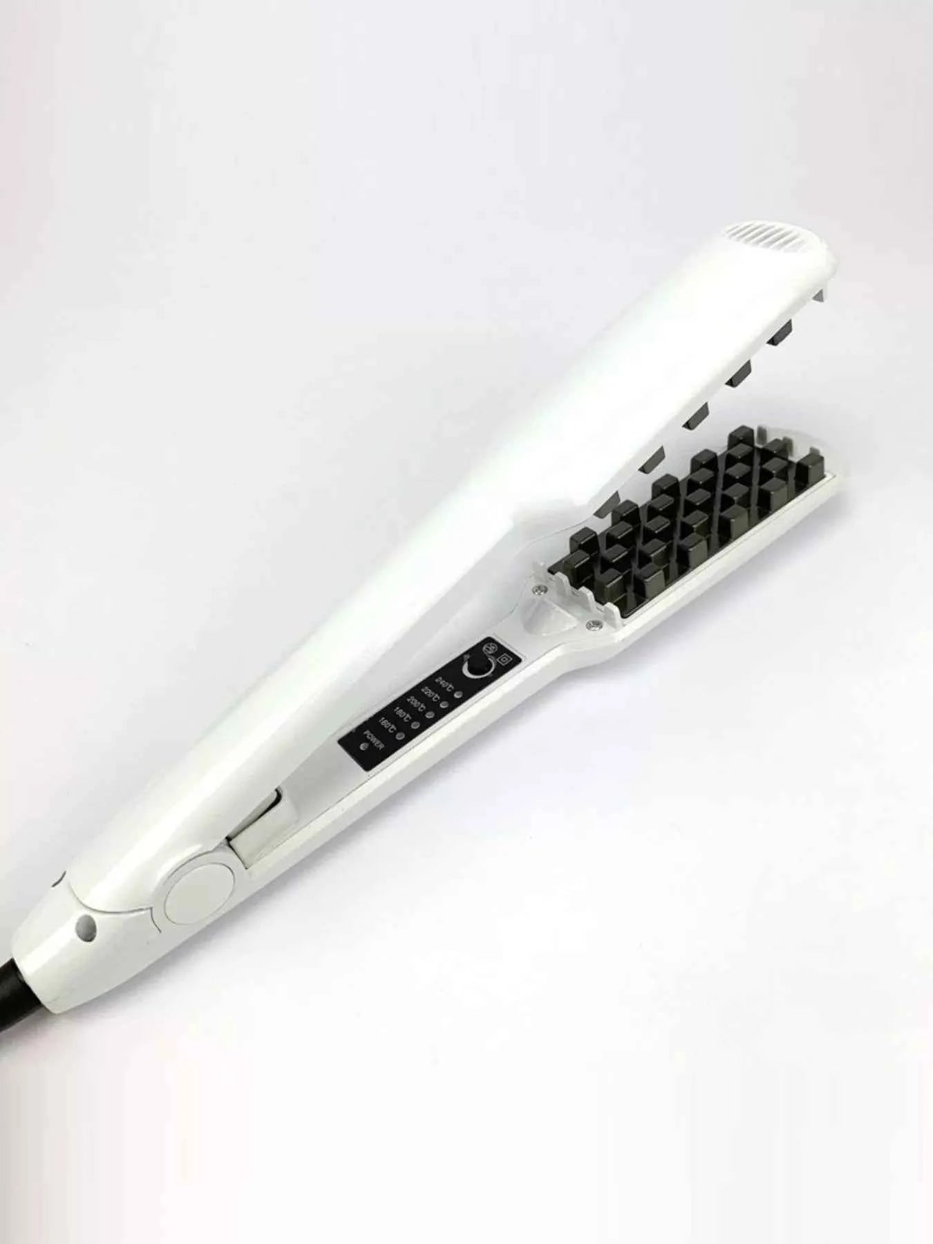 Sarah Express 2-in-1 Curling Iron & Hair Straightener - Water Wave Styling Tool White