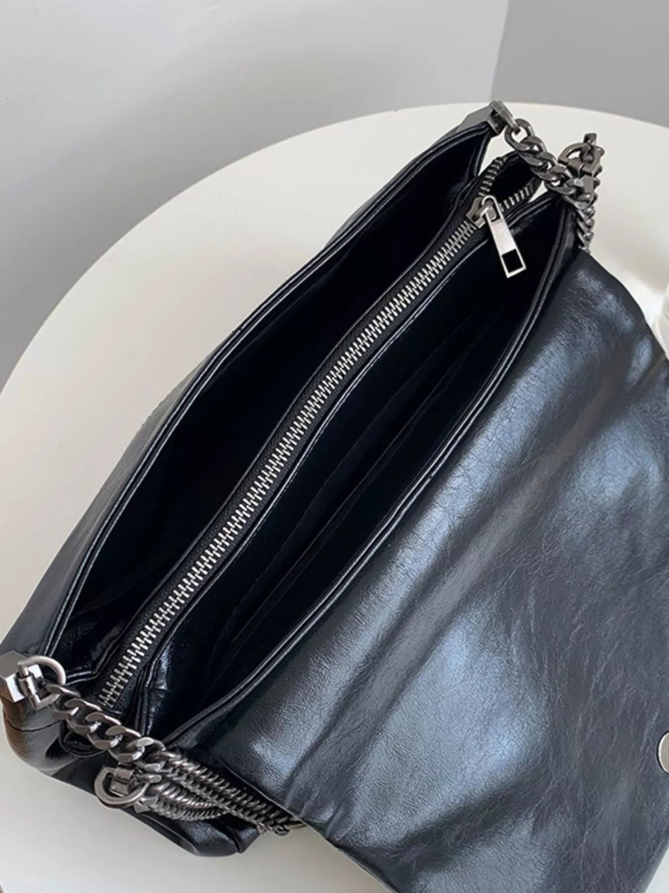 Sarah Express Women's Chain Strap Crossbody Bag