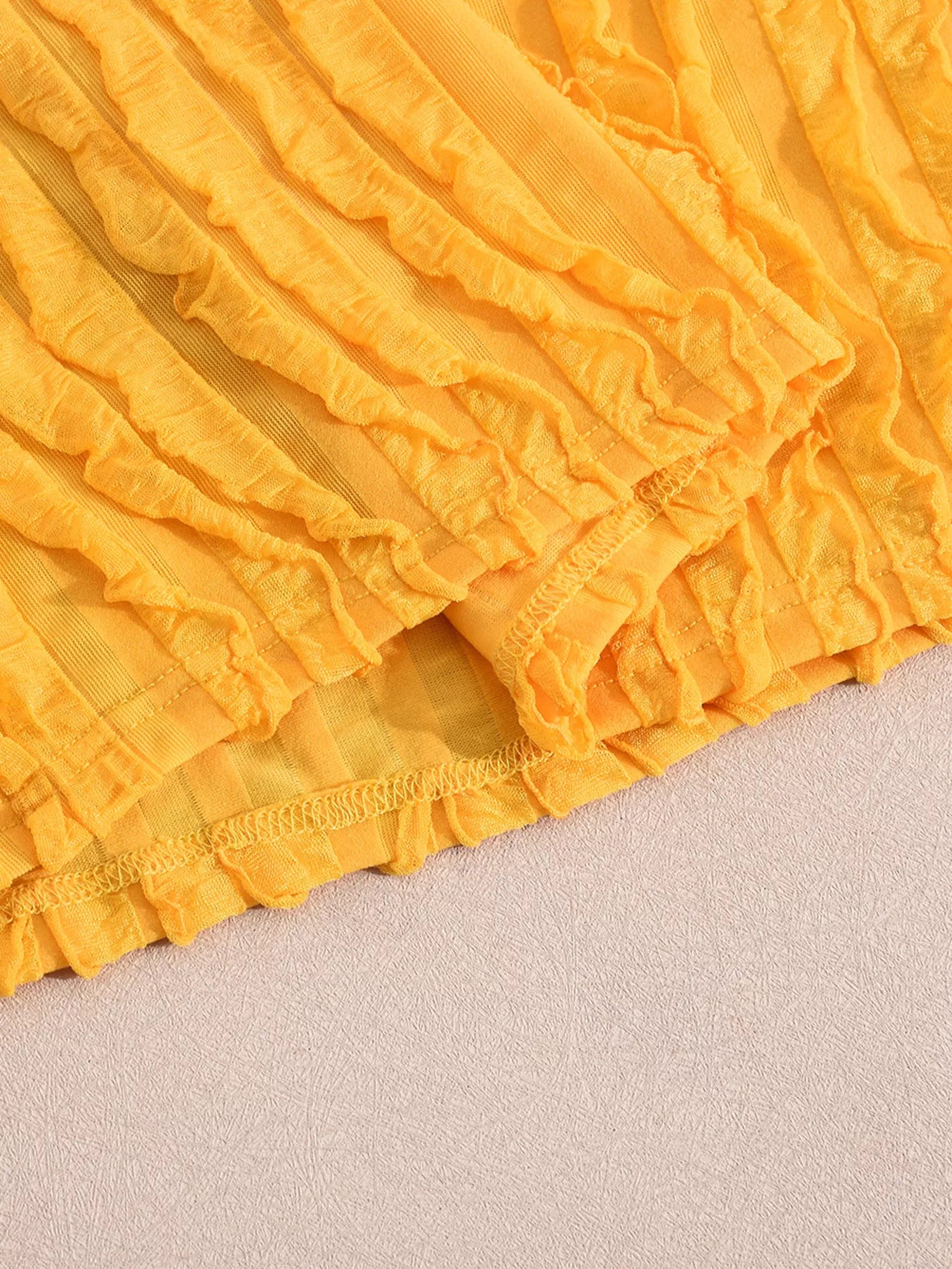 Sarah Express Women's Textured Halter Neck Bodycon Maxi Dress