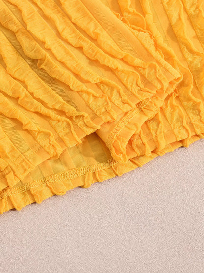 Sarah Express Women's Textured Halter Neck Bodycon Maxi Dress