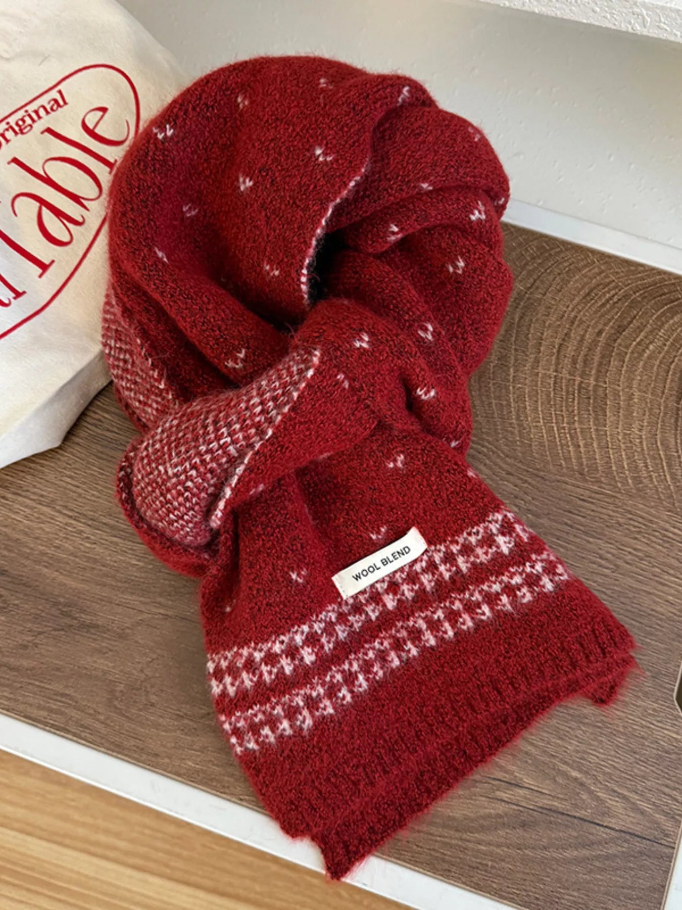 Sarah Express Women's Winter Warm Knitted Scarf