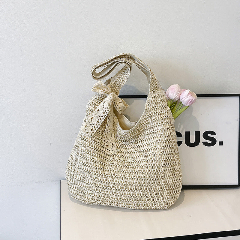 Sarah Express Woven Beach Shoulder Bag