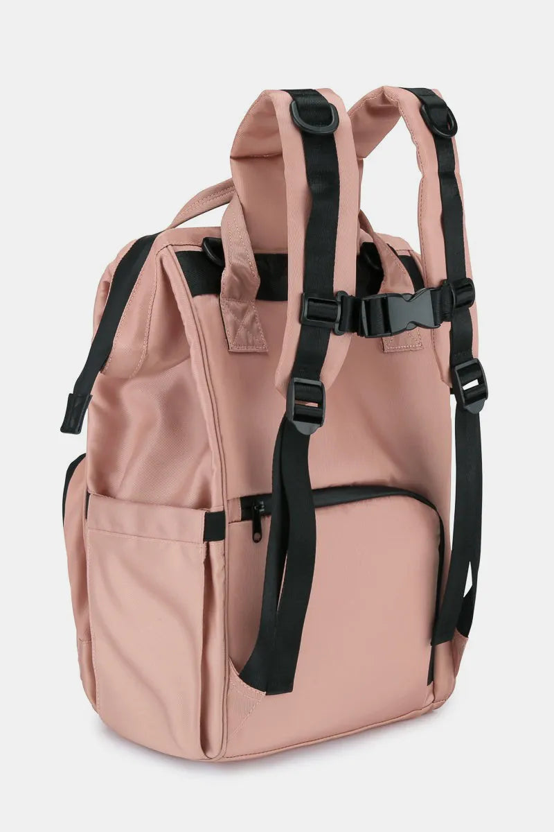 Sarah Express Waterproof Anti-Theft Nylon Backpack Diaper Bag