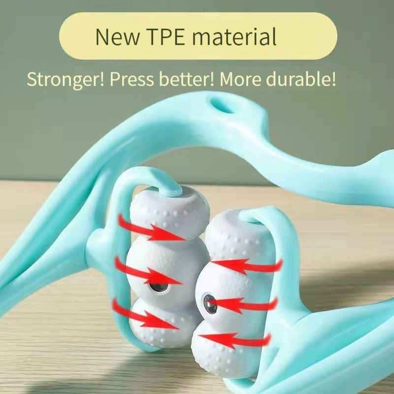 Sarah Express 360° Deep Tissue Neck Massager - 96 Pressure Point Roller for Pain Relief | Neck, Shoulder & Back Massage Tool