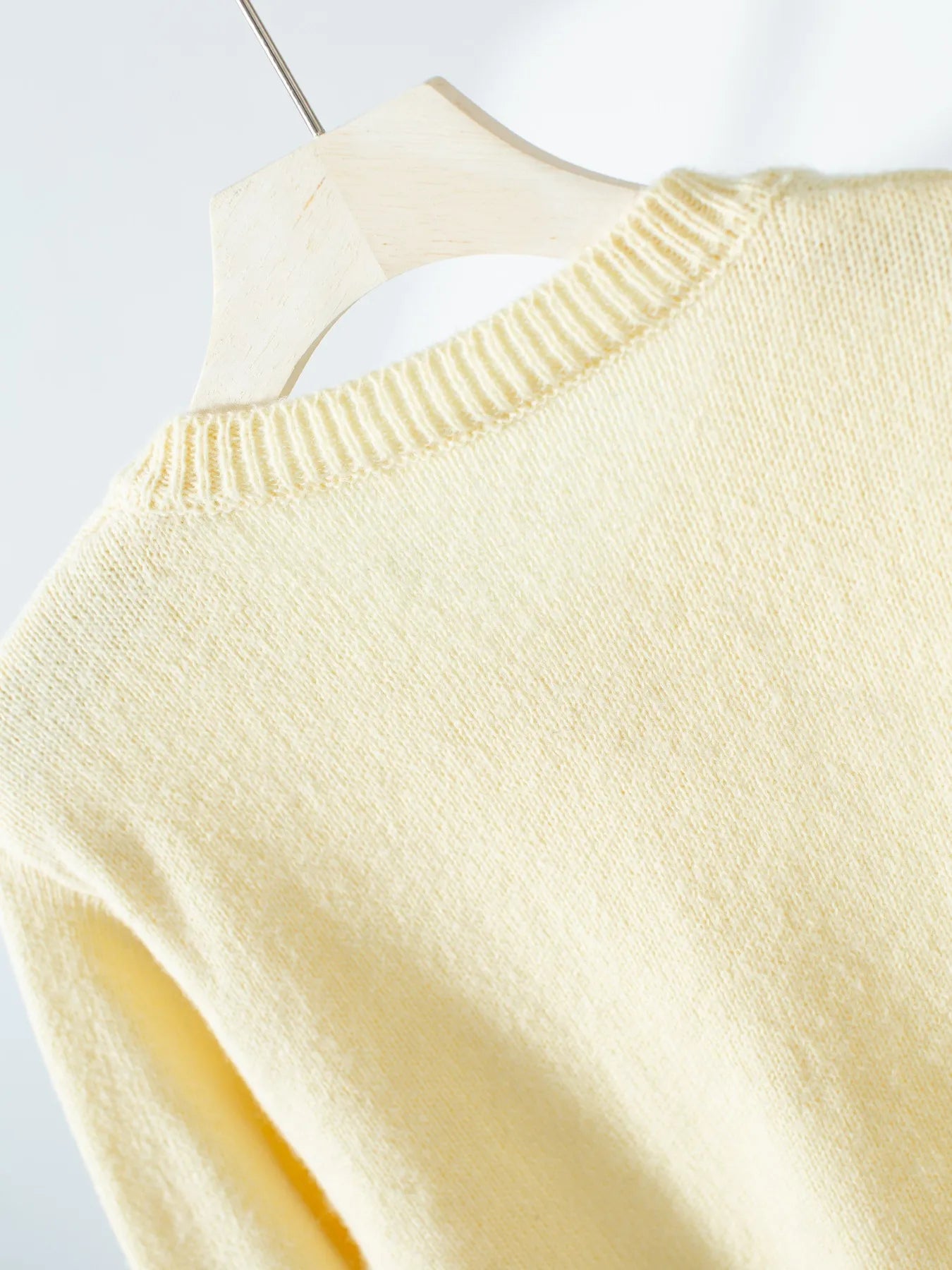 Sarah Express Women's Button-Up Long Sleeve Knit Cardigan