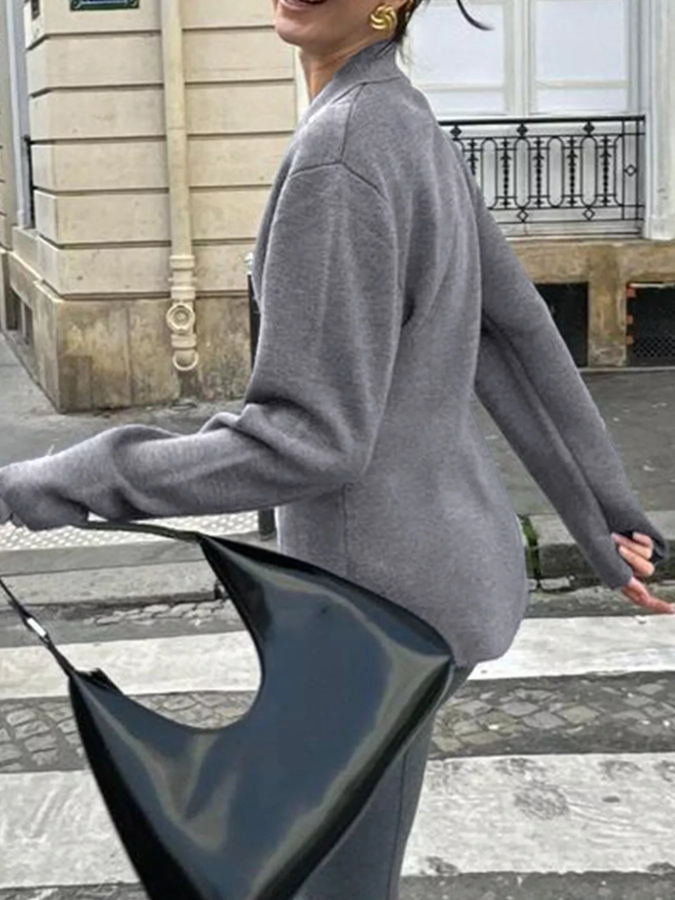 Sarah Express Women's Button Up Long Sleeve Cardigan