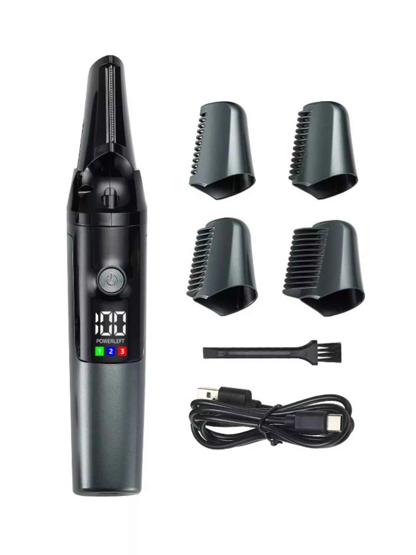 Sarah Express Women's Multifunctional Hair Removal Trimmer - Waterproof Electric Body Trimmer Black One Size