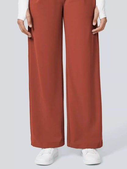Sarah Express Women's Wide Leg Pants with Pockets