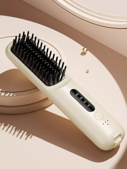 Sarah Express 2-in-1 Hair Straightener and Curling Iron with Adjustable Temperature