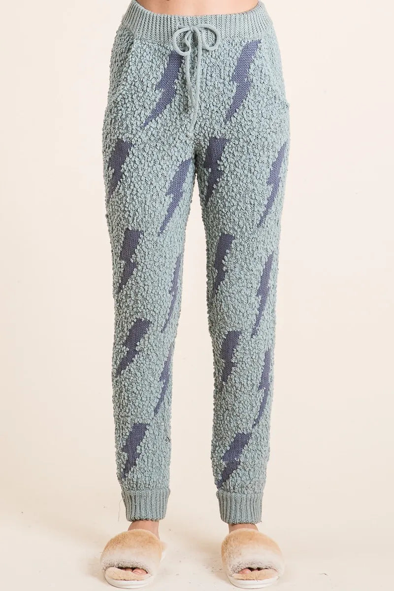 Women's Cozy Hairy Popcorn Sweater Pants | Fast Shipping | Sarah Express