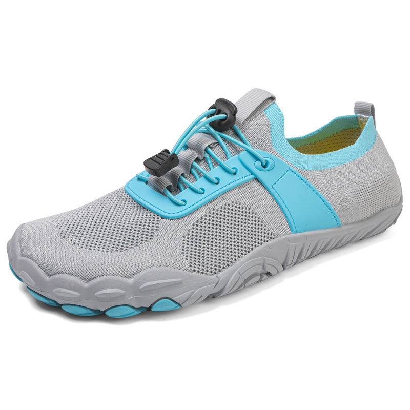Sarah Express Breathable Five-Toe Hiking Shoes - Non-Slip Outdoor Adventure Footwear Gray