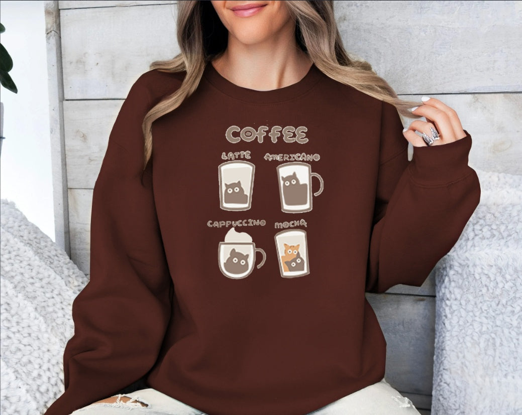 Sarah Express Women's Long Sleeve Hoodie Sweatshirt - Solid Color Pullover Top for Fall Winter - 5 Colors