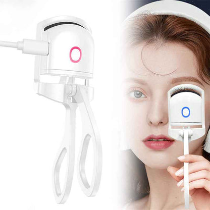 Sarah Express Rechargeable Heated Eyelash Curler USB Electric Temperature Control Portable Mini