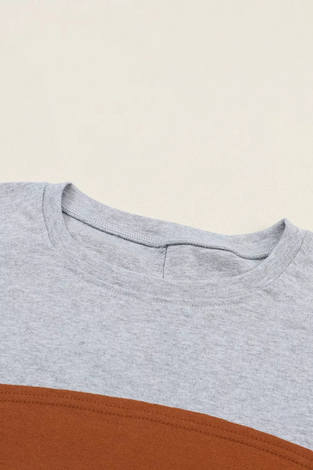 Sarah Express Women's Colorblock Striped Bishop Sleeve Top