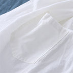 Sarah Express Women's Sand Washed Cotton Linen Bloomers Mid Waist Cropped Loose Pants