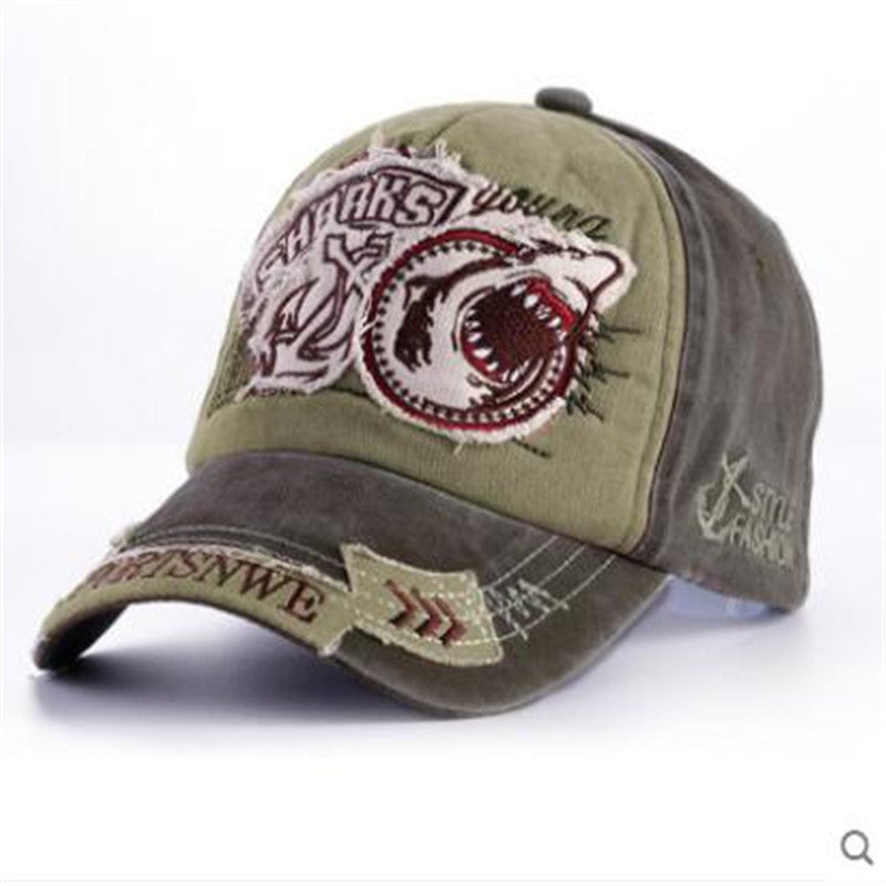 Sarah Express Women's Embroidered Baseball Cap Korean Style Adjustable Casual Cap
